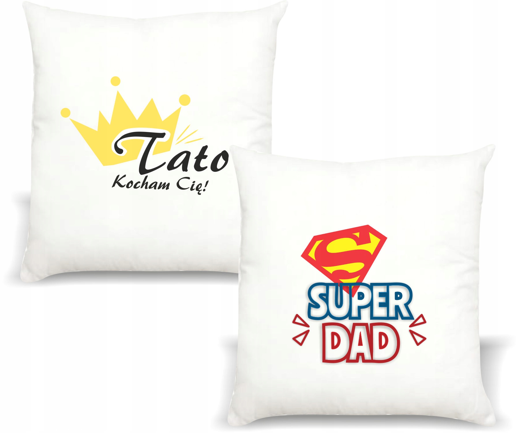 Poduszka nadrukiem PREZENT TATO KOCHAM CIĘ