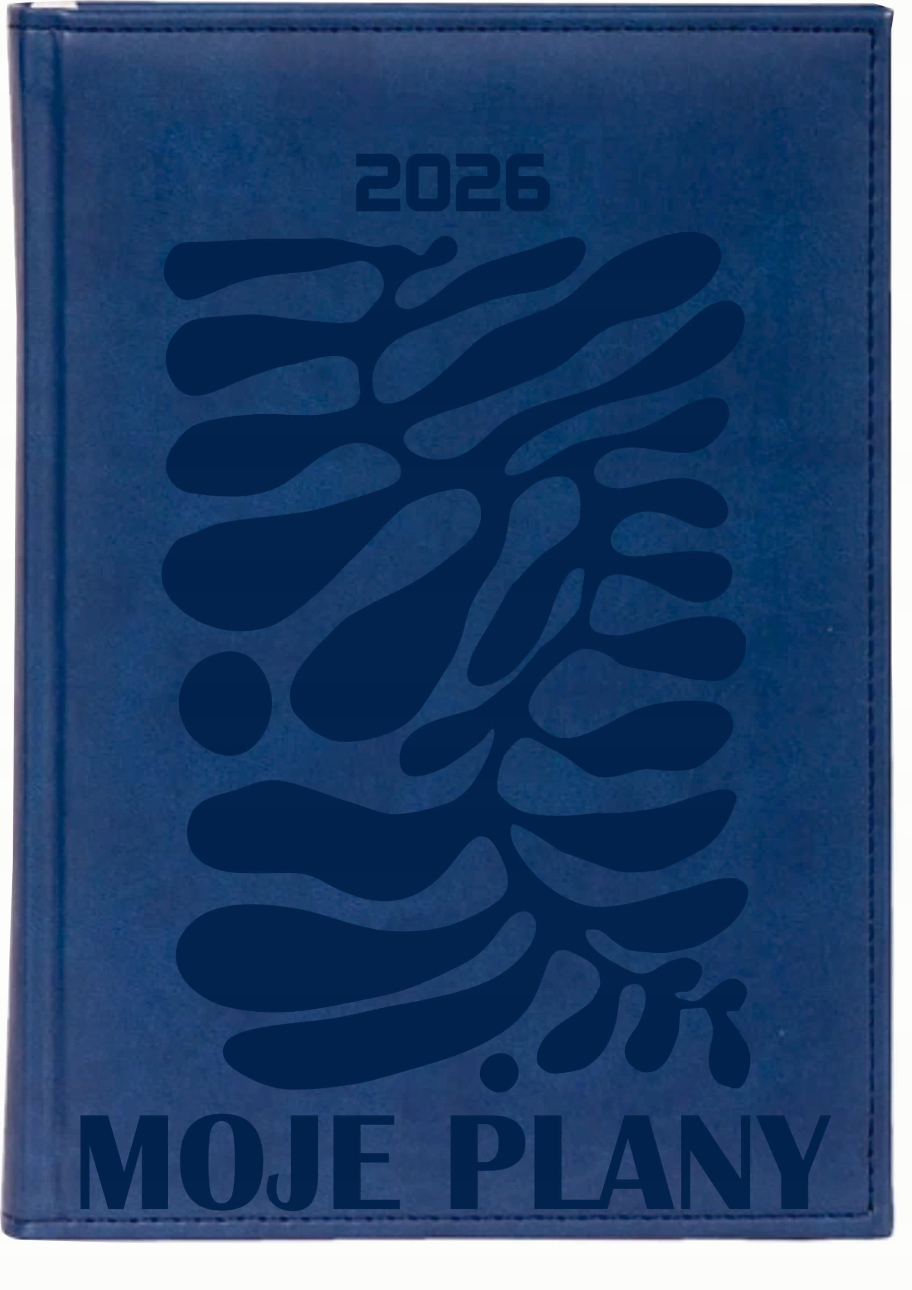 duży Kalendarz A4 2026 TERMINARZ dzienny z grawerem MOJE PLANY