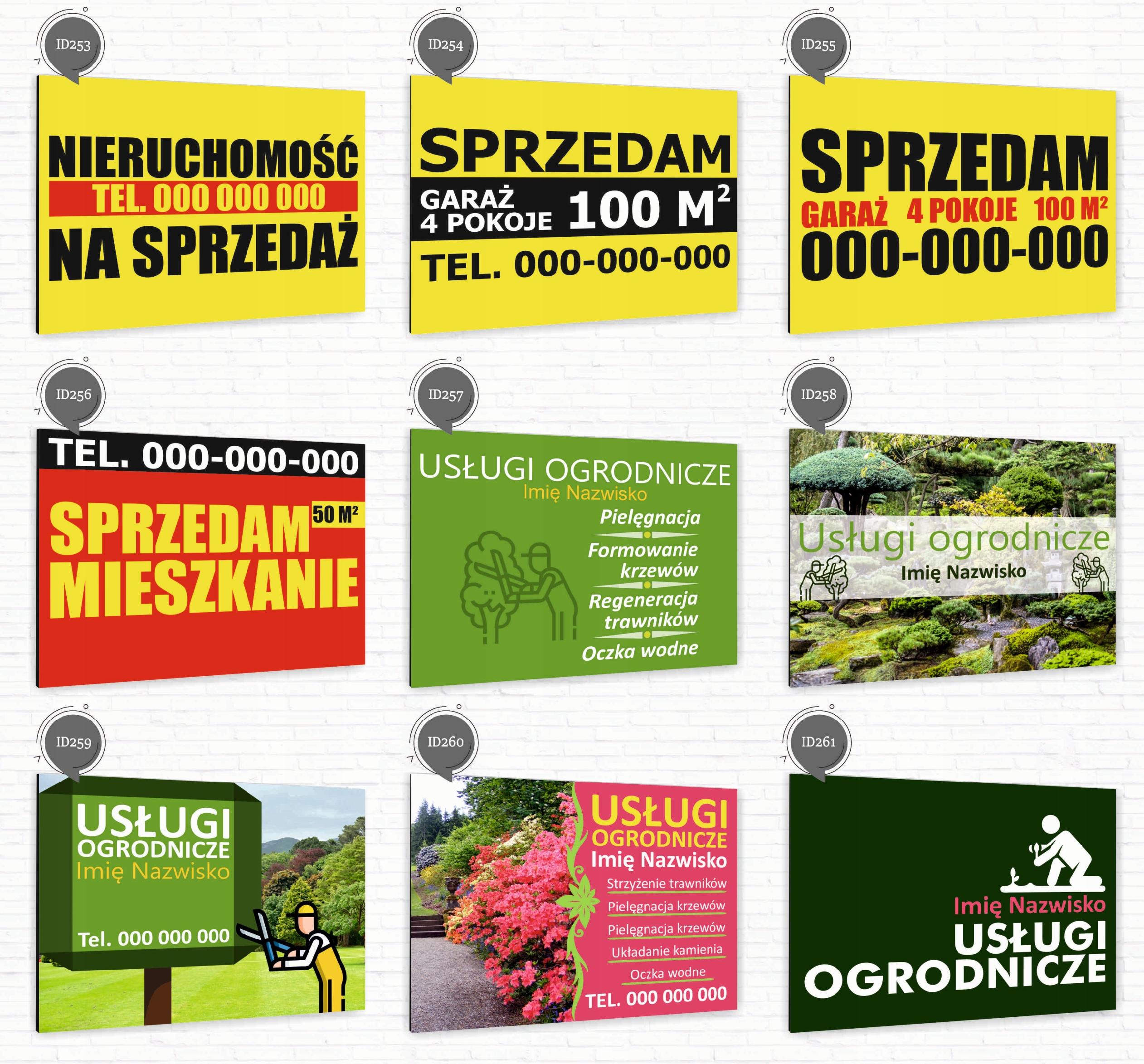 nadruk UV TABLICZKA reklamowa nierdzewna DREWNO OPAŁOWE dibond 40x30