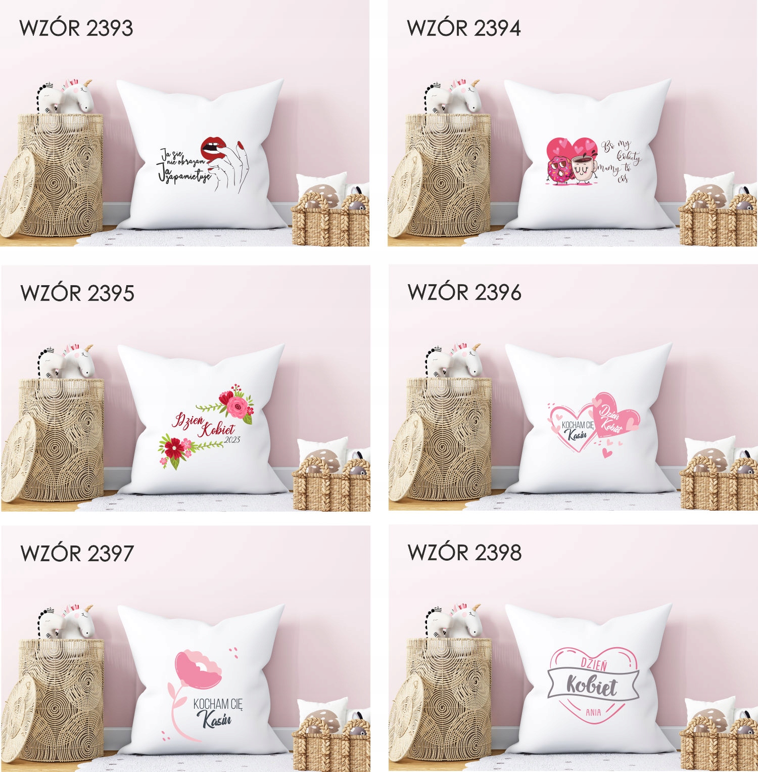 Poduszka z nadrukiem PREZENT JA SIĘ NIE OBRAŻAM