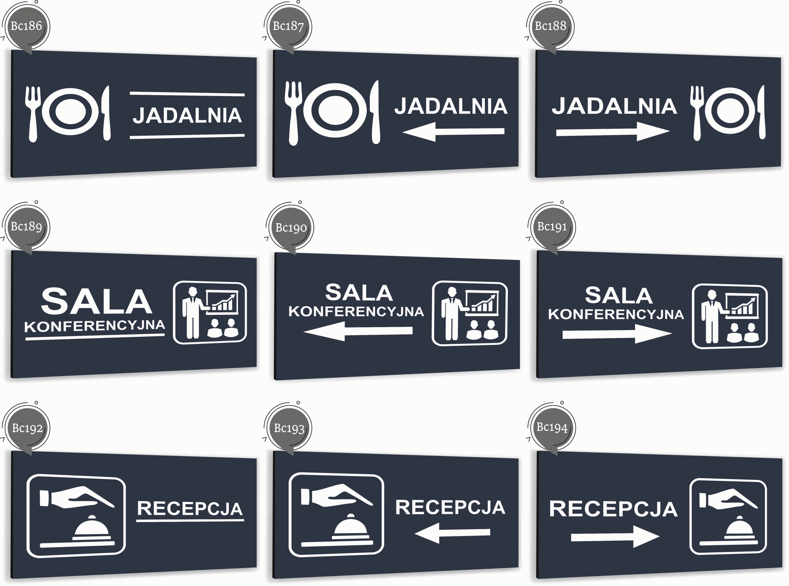 Tabliczka informacyjna ATRACYTOWA nierdzewna STREFA PALENIA DOWOLNY NADRUK