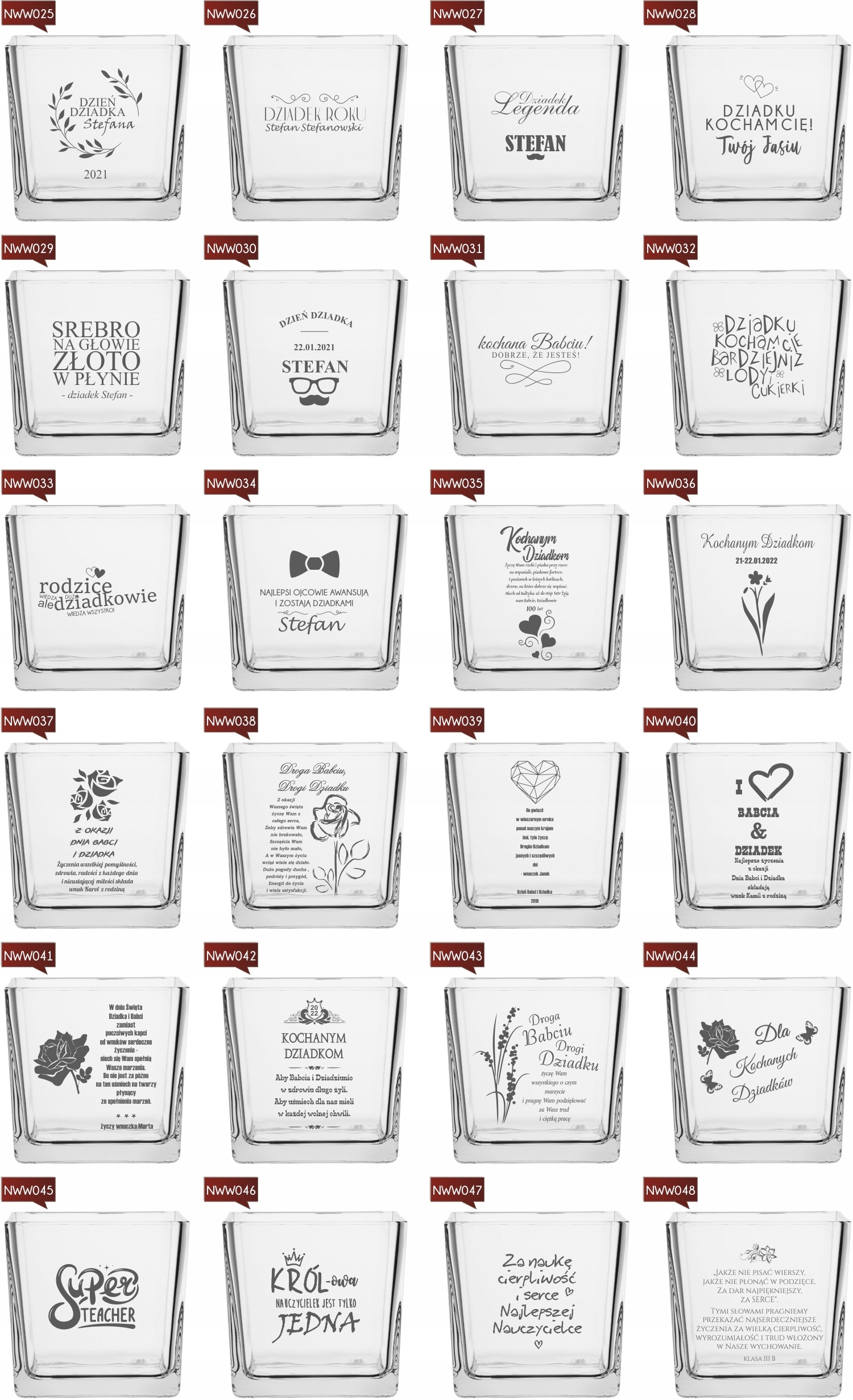 Wazon z grawerem PREZENT na roczek 1 urodziny