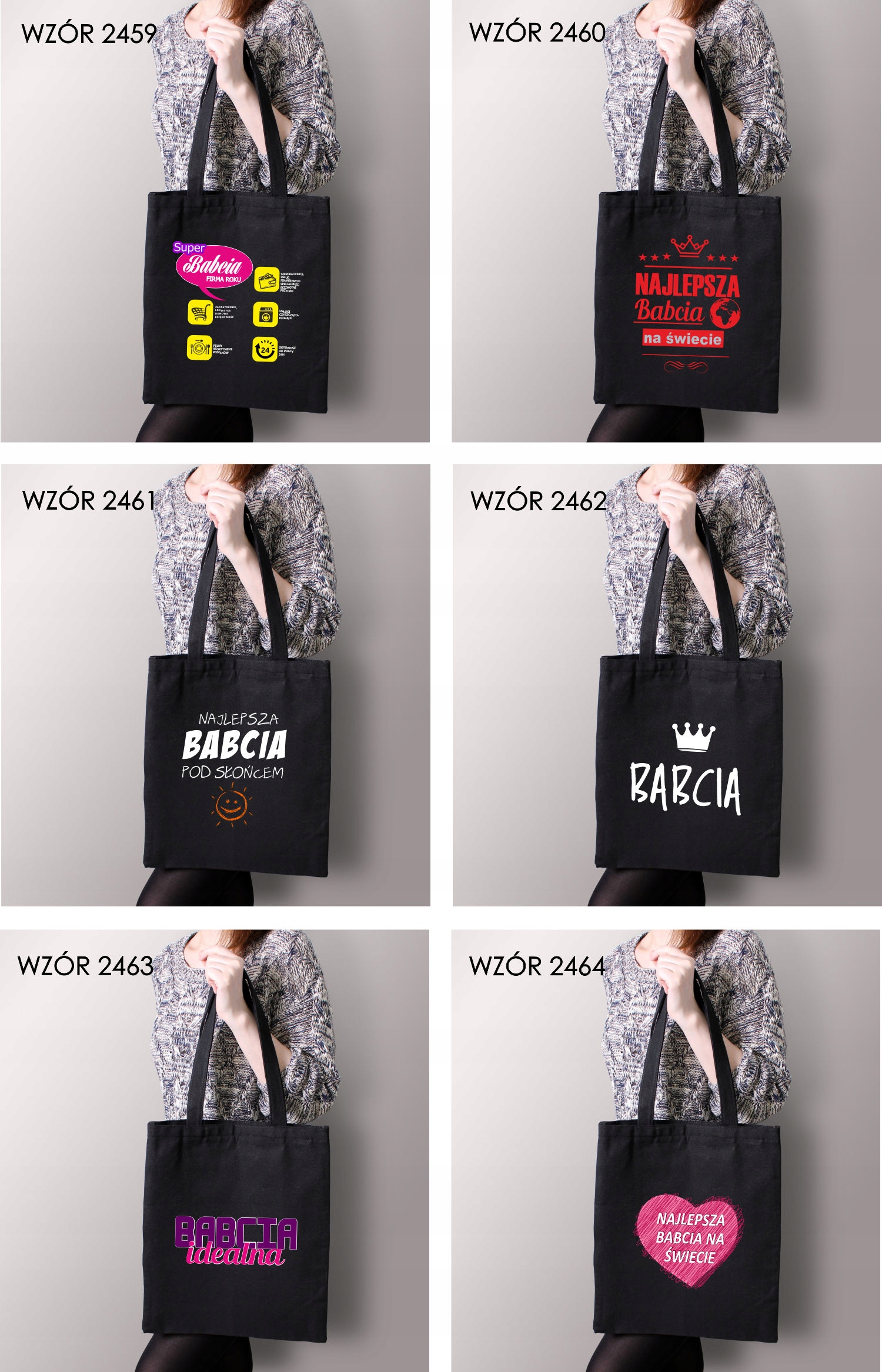 Torba z nadrukiem PREZENT dla dziadka SUPER