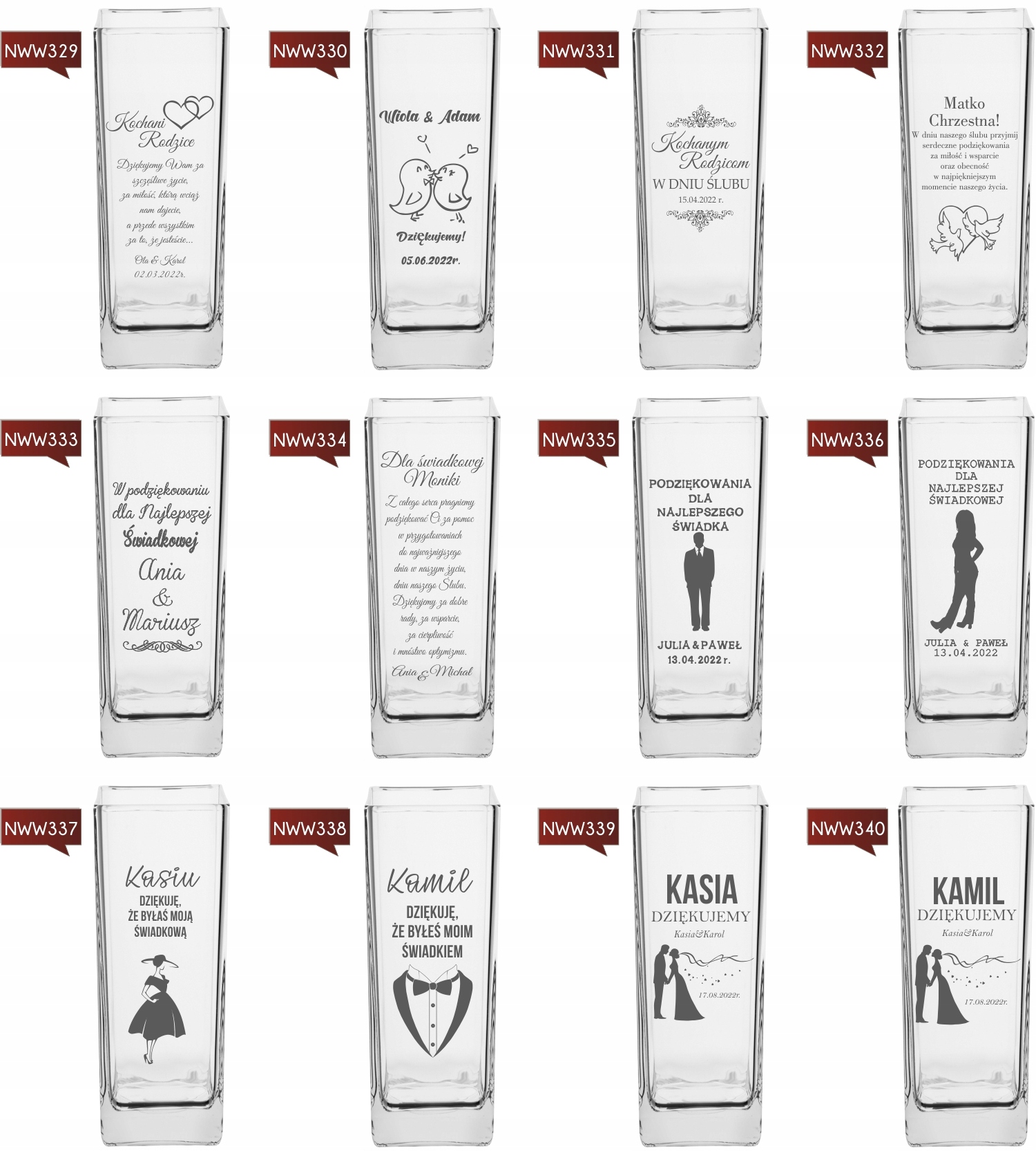 Wazon z grawer PREZENT na wieczór panieński