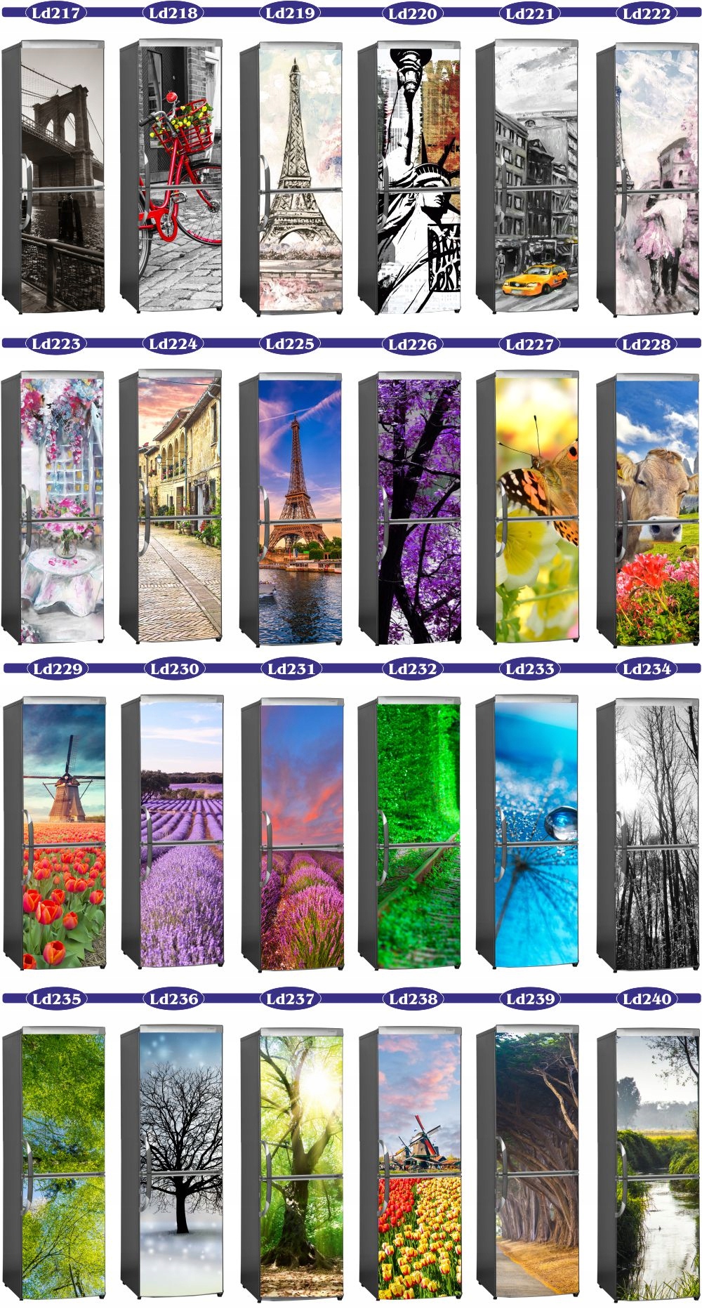 Mata magnetyczna magnes na lodówkę 500 wzorów!