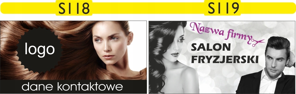 Reklama Naklejka na samochód ZABIEGI NA DŁONIE