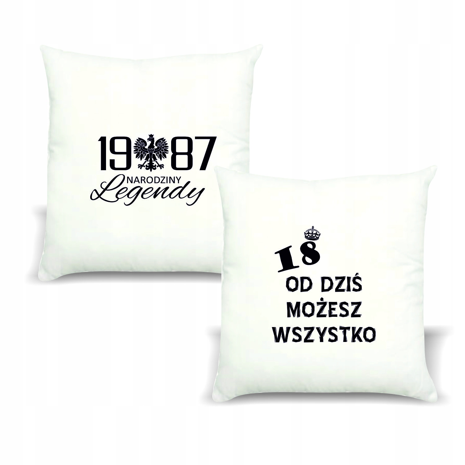 Poduszka z nadrukiem PREZENT NARODZINY LEGENDY