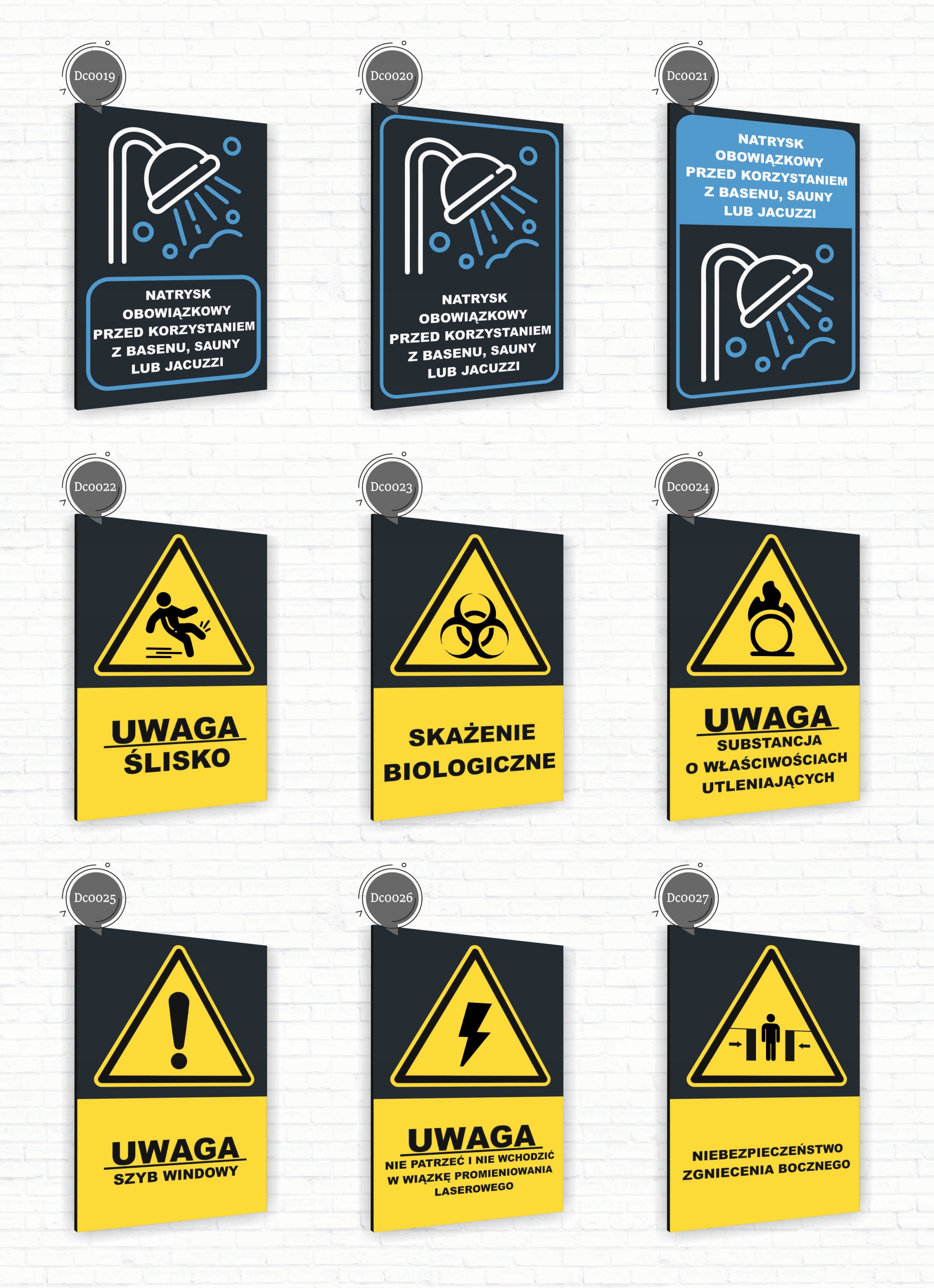 Tabliczka znak informacyjny 30x20 Antracyt URUCHAMIANIE AUTOMATYCZNE Dibond