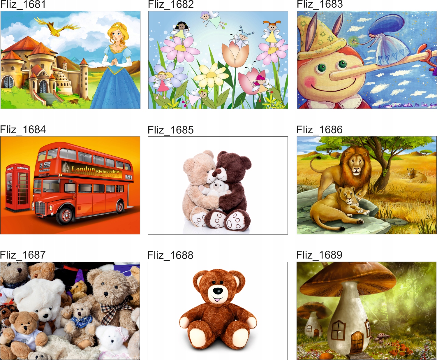 FOTOTAPETA dziecięca DLA DZIECI DO POKOJU 200x130