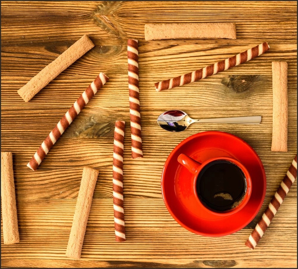 Tło do fotografii produktowej kulinarnej Flat Lay