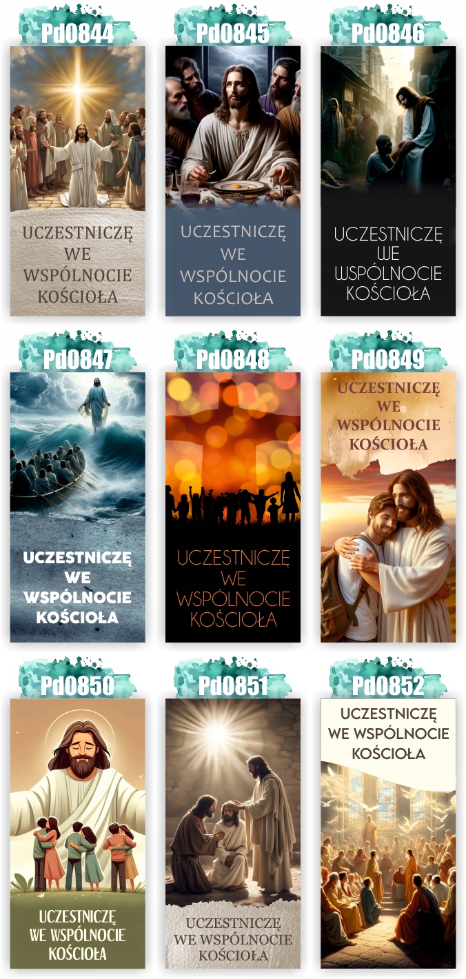 Baner religijny WAKACYJNY W WAKACJE NIE ZAPOMNIJ O JEZUSIE 300x150 cm