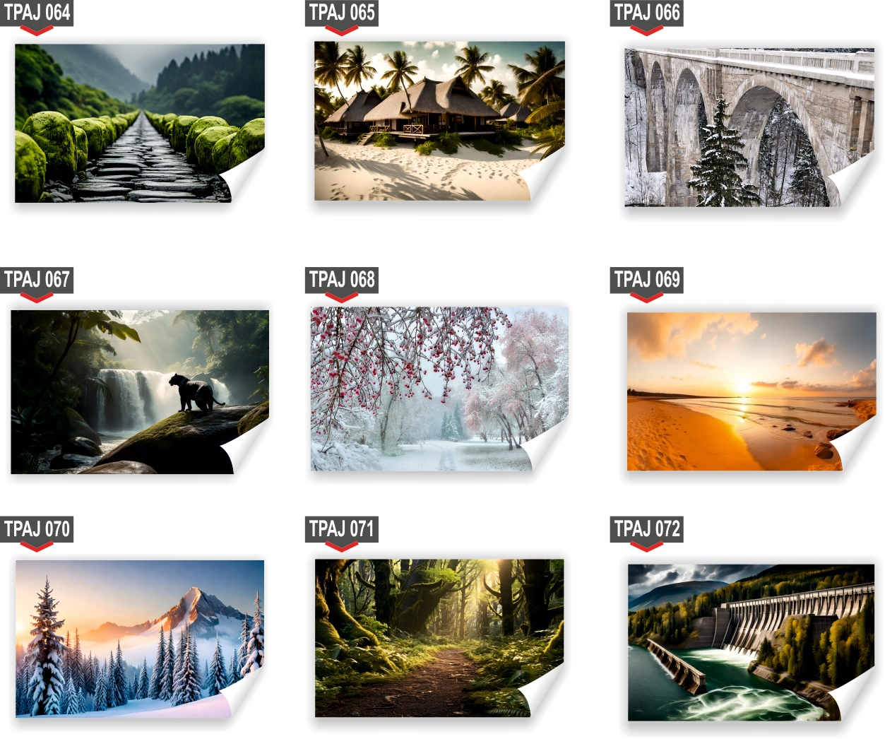 Fototapeta PREMIUM STRUKTURA ZMYWALANA ocean fale wyspy skały krajobraz