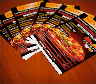 Naklejki reklamowe, etykiety, vlepki informacyjne