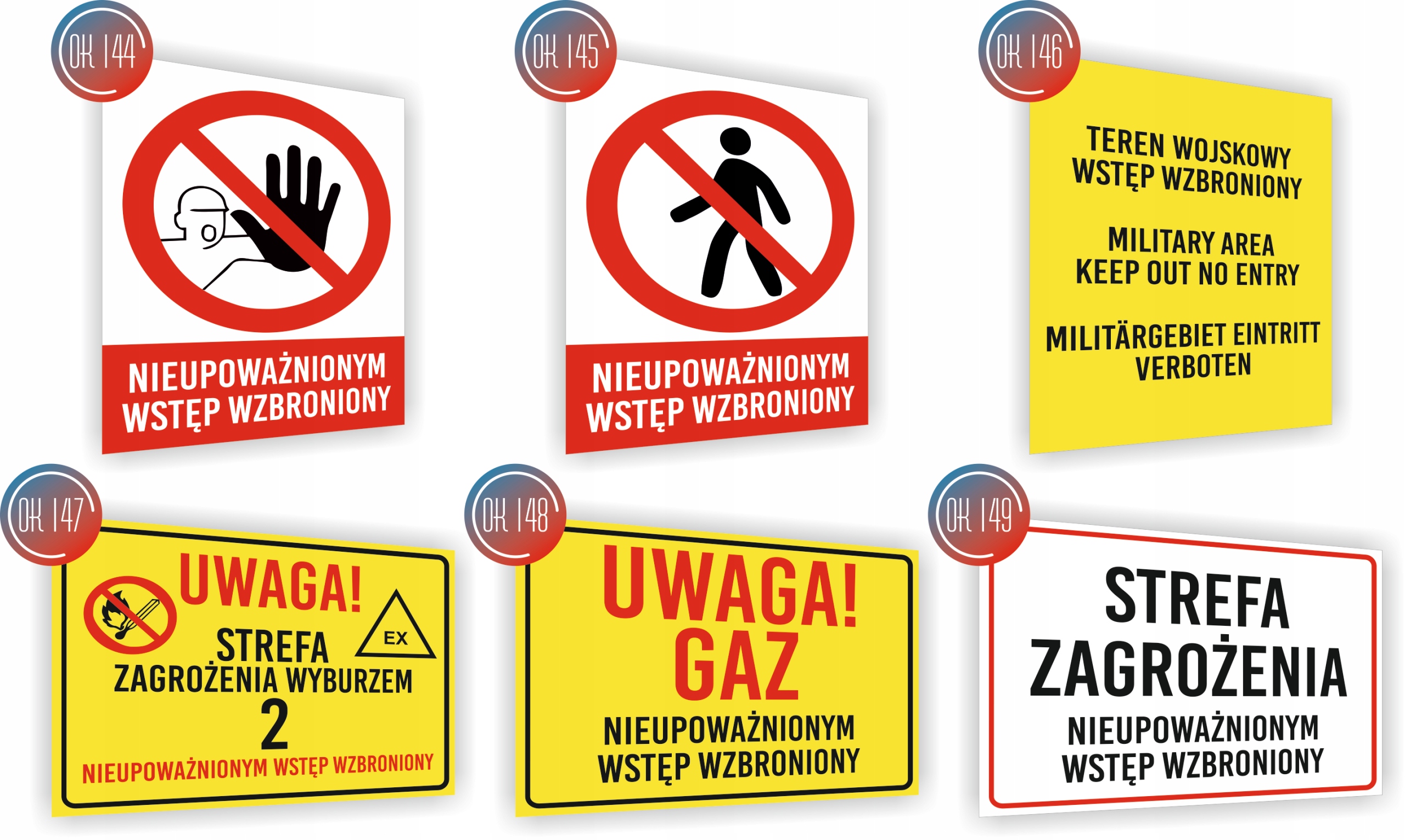 Tabliczka BHP Zakaz nadruk 20x15 Dzieciom do lat 12 wstęp zabroniony