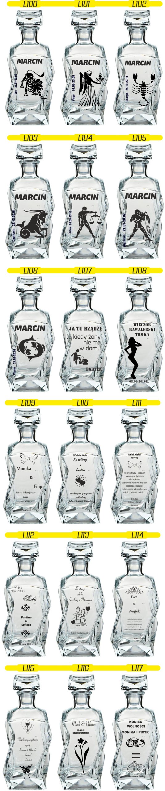 KARAFKA z grawerem prezent dla DZIADKA dedykacja