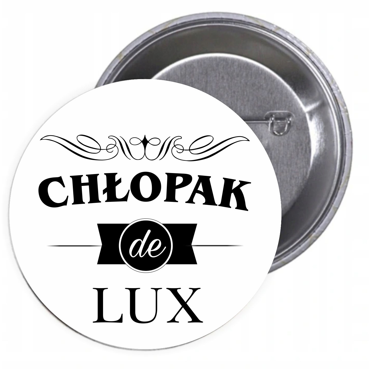 Przypinki buttony CHŁOPAK DE LUX