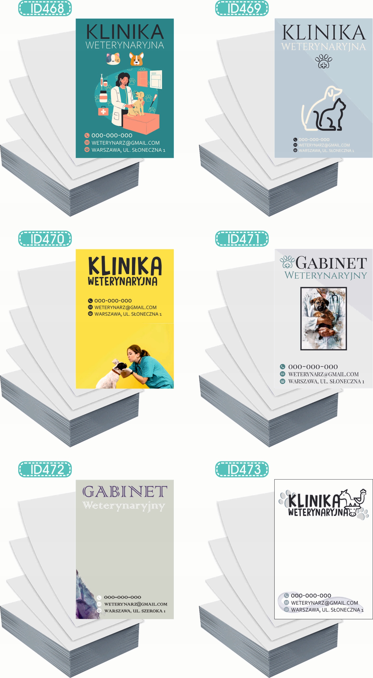 Ulotki A6 reklamowe firmowe 100szt wiele różnych wzorów SPRZEDAŻ DREWNA