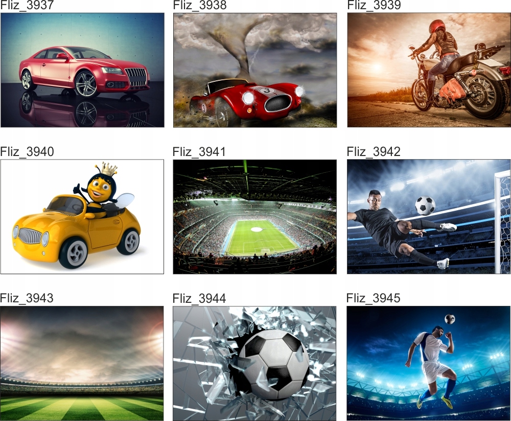 FOTOTAPETA MOTORYZACJA SAMOCHODY NA WYMIAR