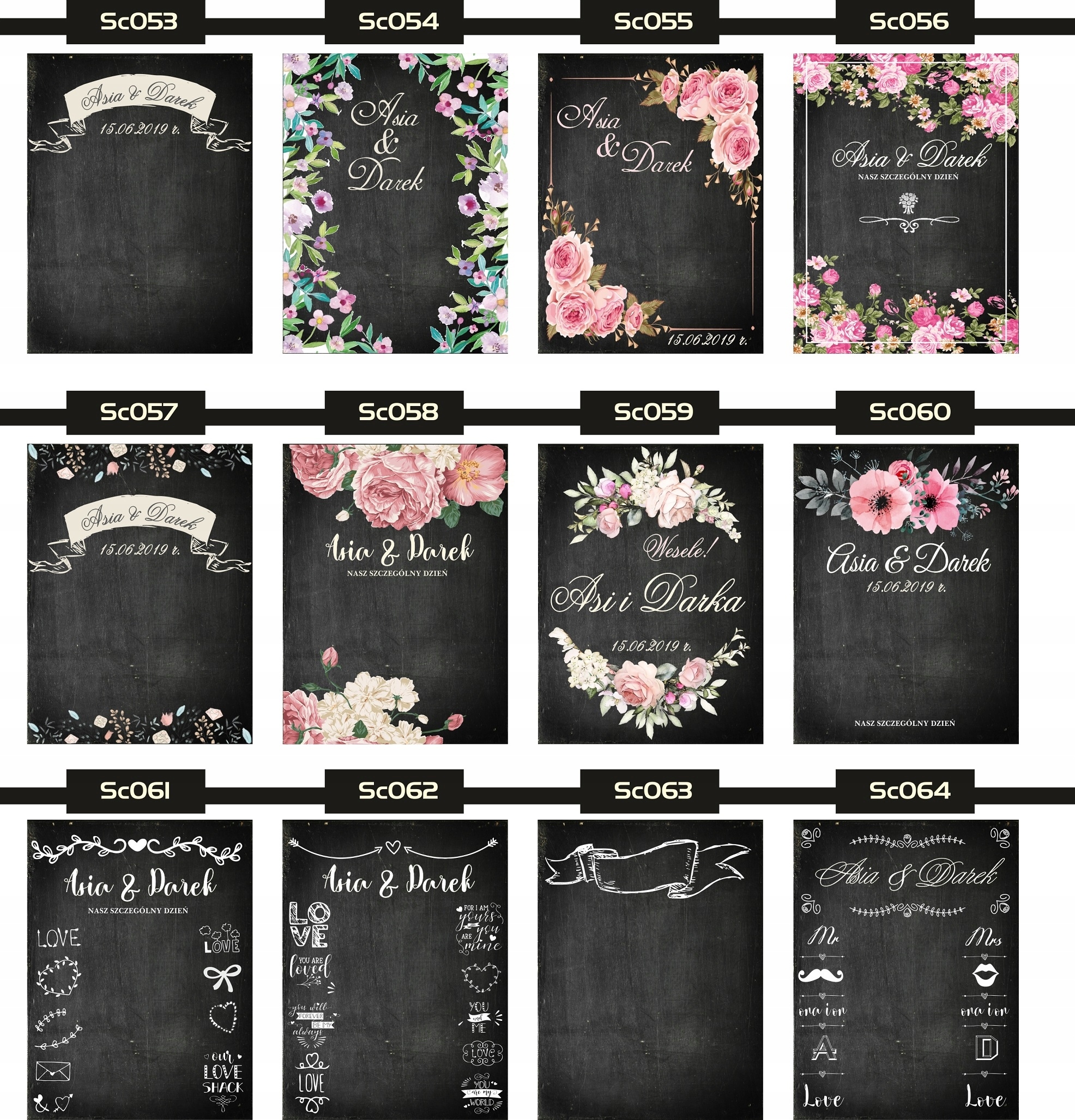 TŁO FOTOGRAFICZNE ścianka do zdjęć 18stka urodziny