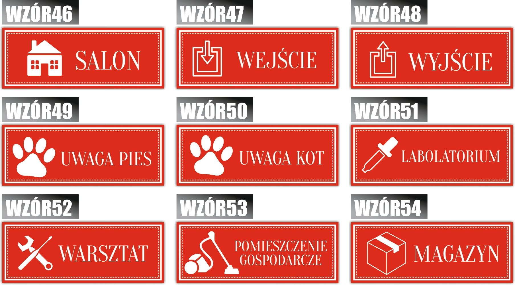 Tabliczka Grawerowana na drzwi KAWIARNIA