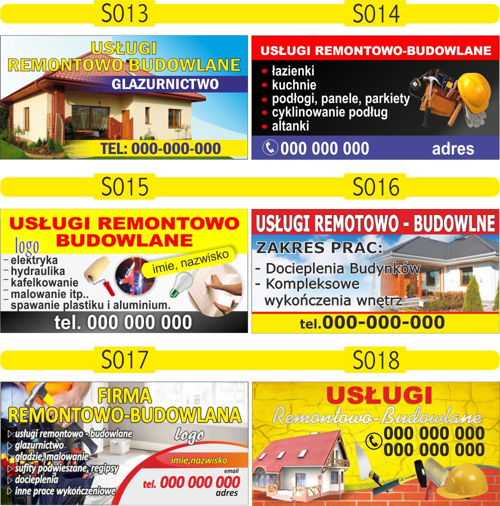 baner BANERY plandeka mocne auto naprawa oczka 100x50cm