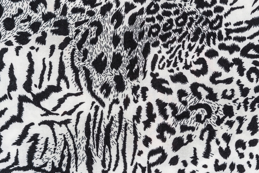 FOTOTAPETA WZÓR CENTKI CZARNO-BIAŁE 260x180