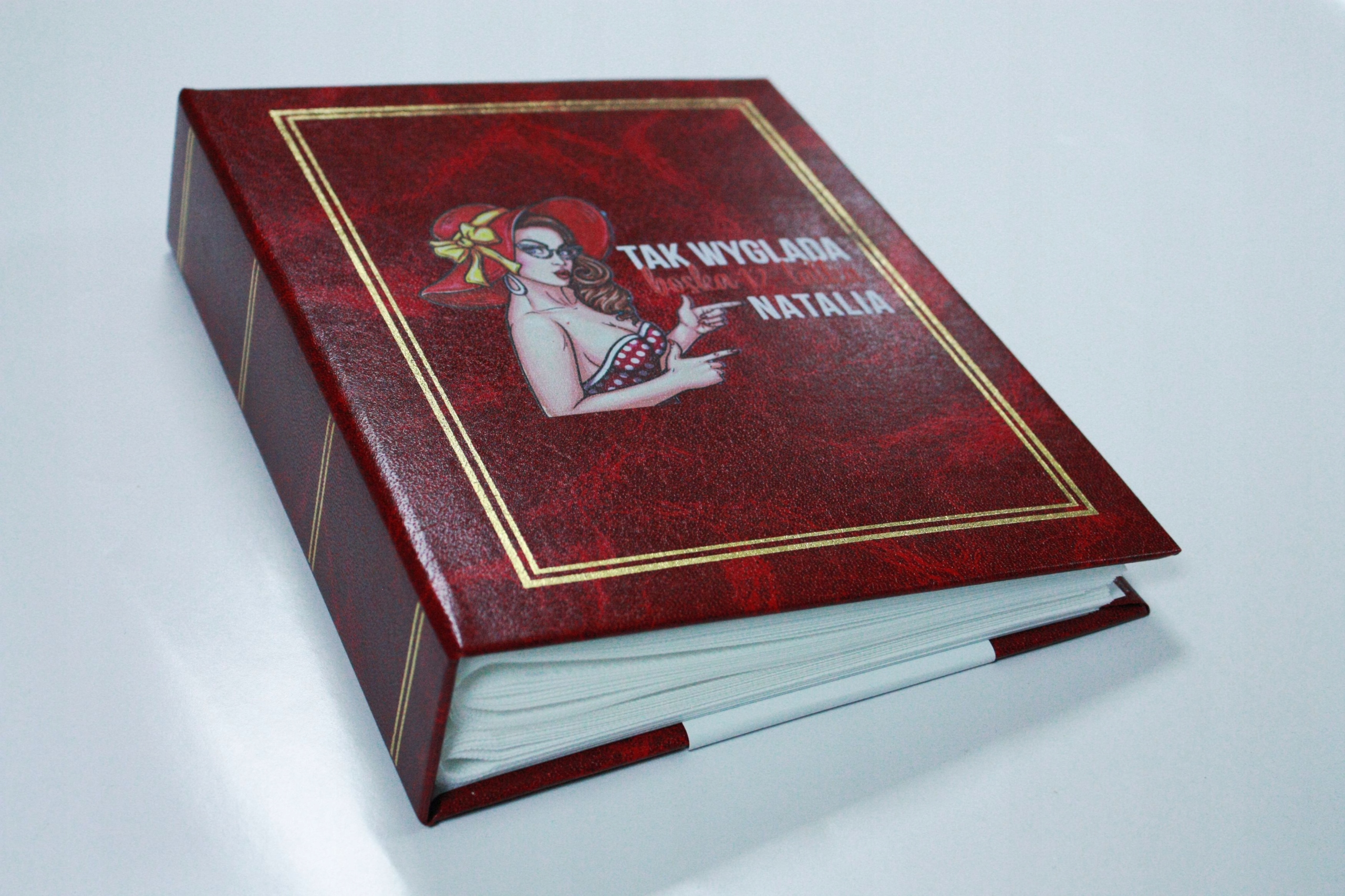 ALBUM WSPOMNIEŃ METRYCZKA NA ZDJĘCIA PREZENT