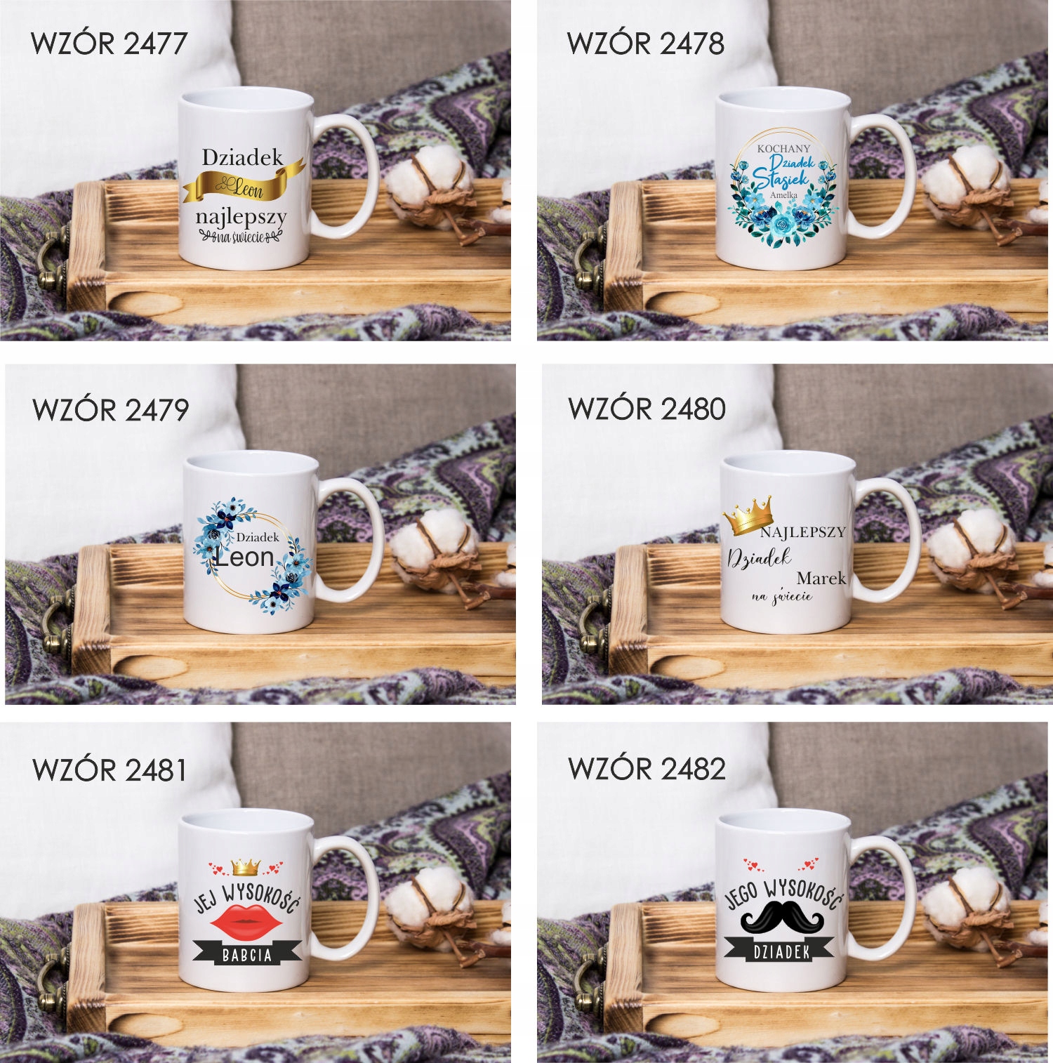 Kubek PREZENT dla dziadka SUPER DZIADEK