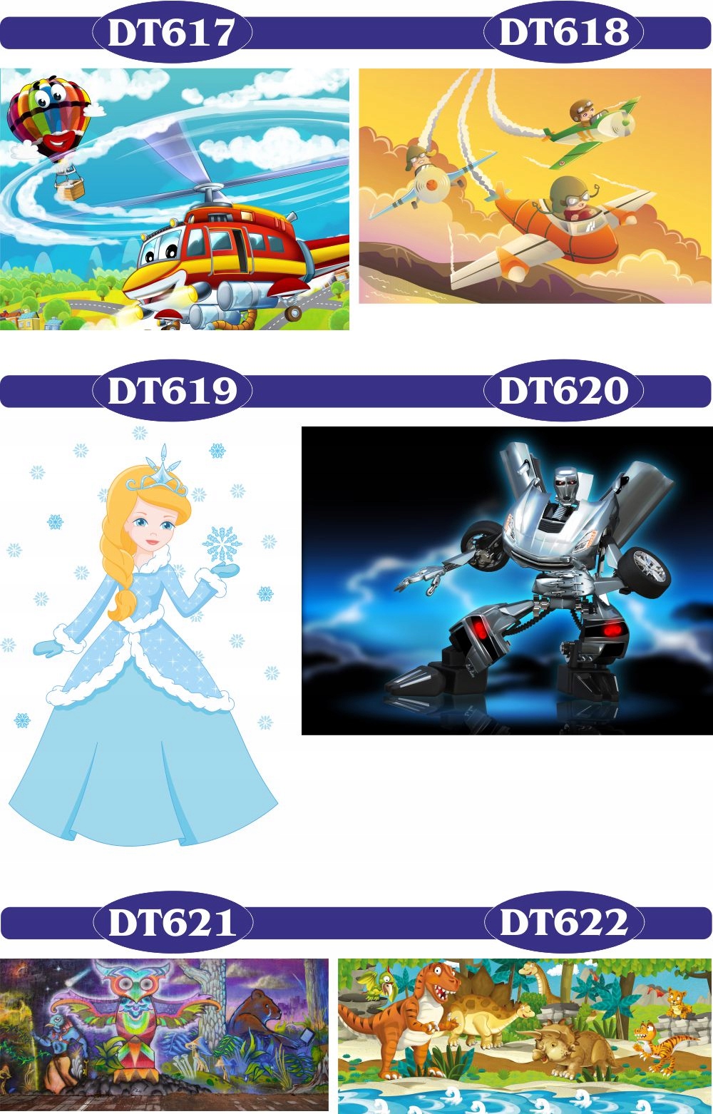 FOTOTAPETA fototapety 3D dla dzieci zwierzęta