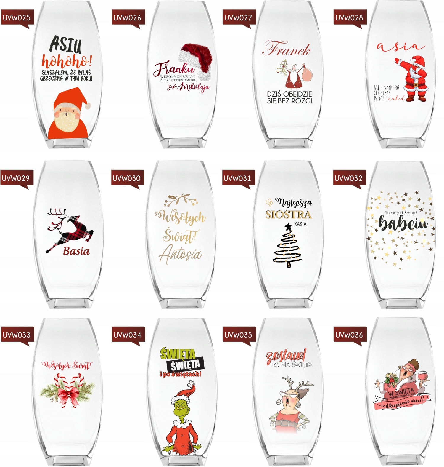 Wazon z grawerem PREZENT na ślub wesele rocznicę