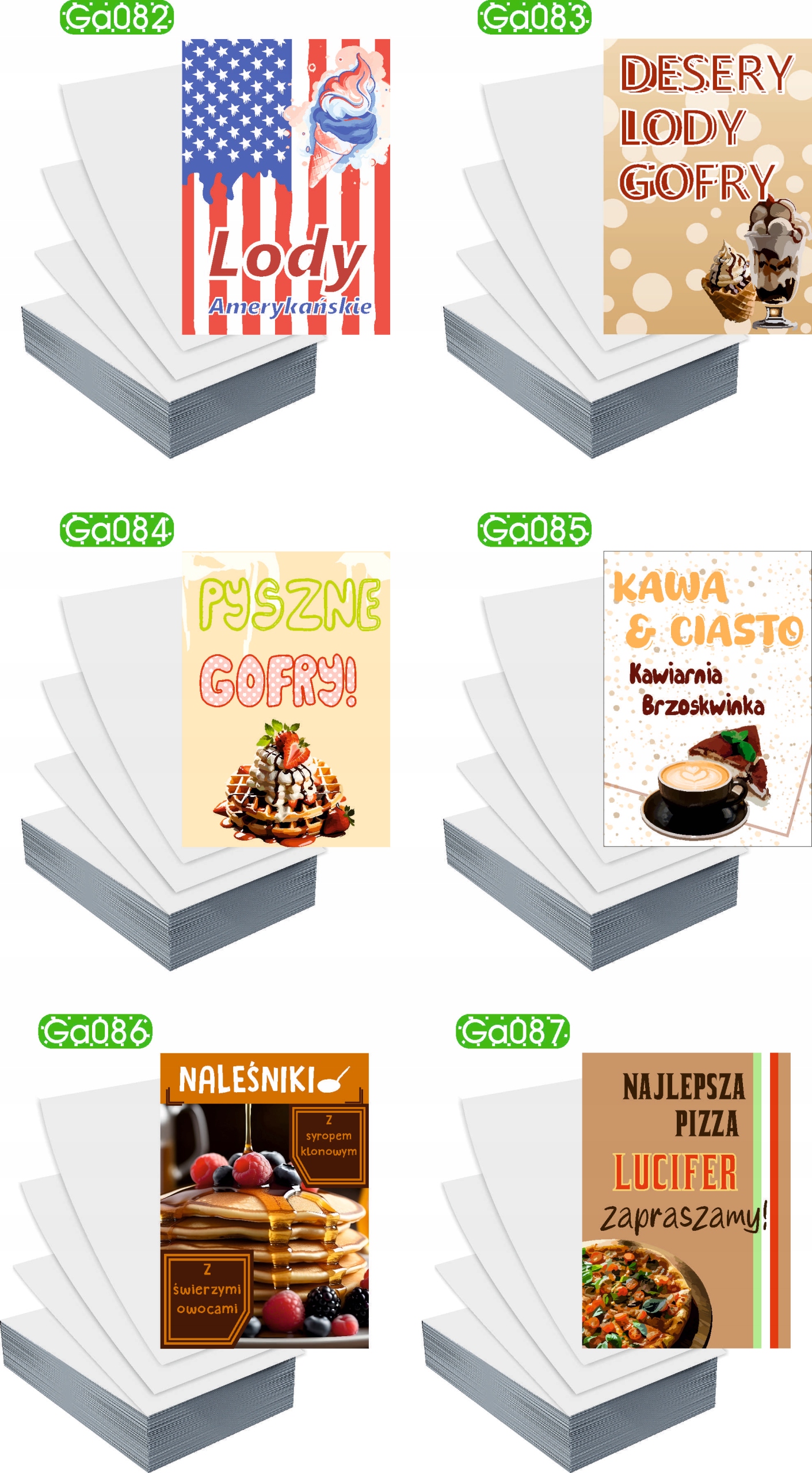 Ulotki A5 5000szt reklamowe firmowe różne wzory JAJA WIEJSKIE SPRZEDAŻ