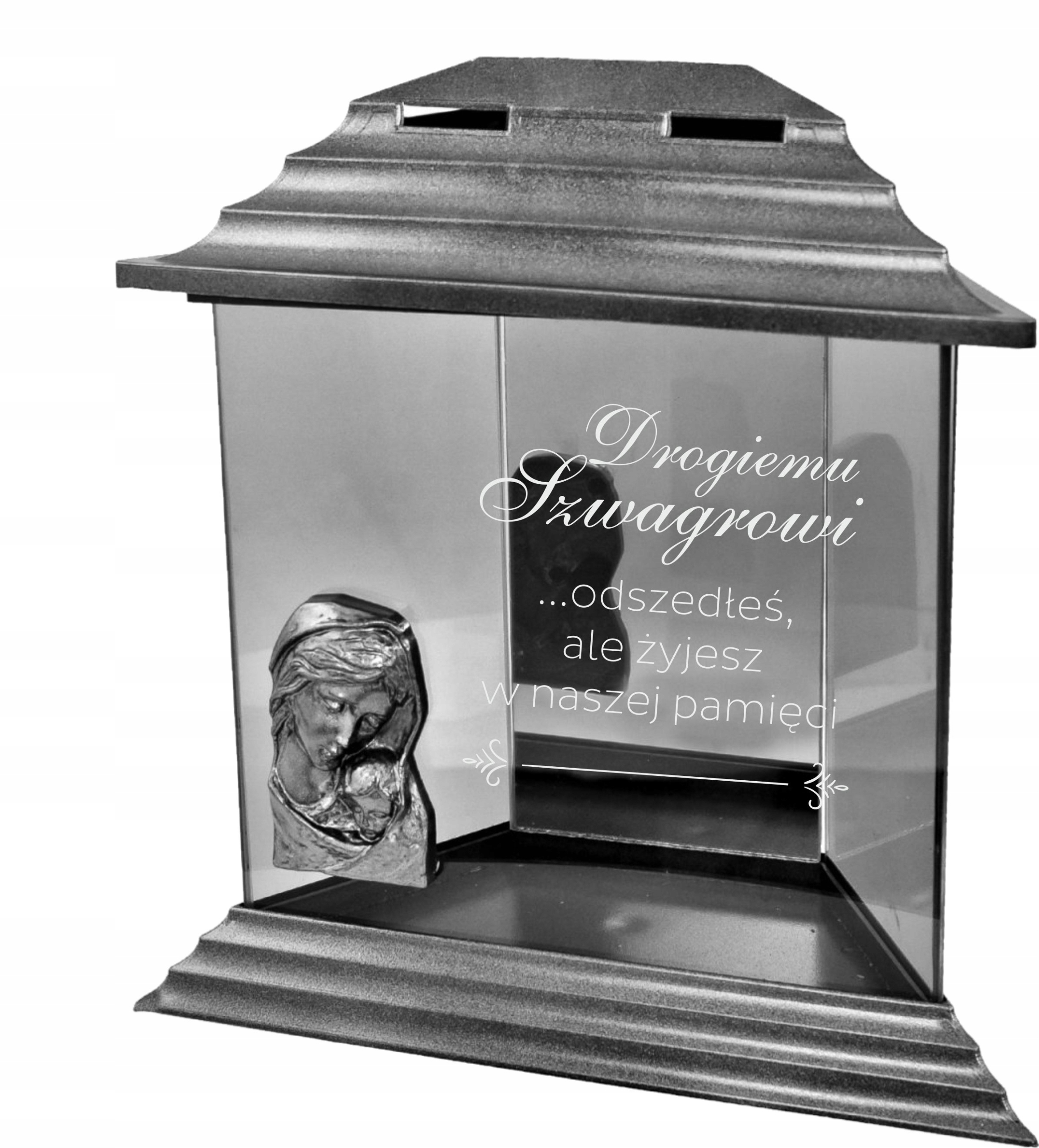 ZNICZ z dedykacją GRAWEREM dla Kochanego Szwagra