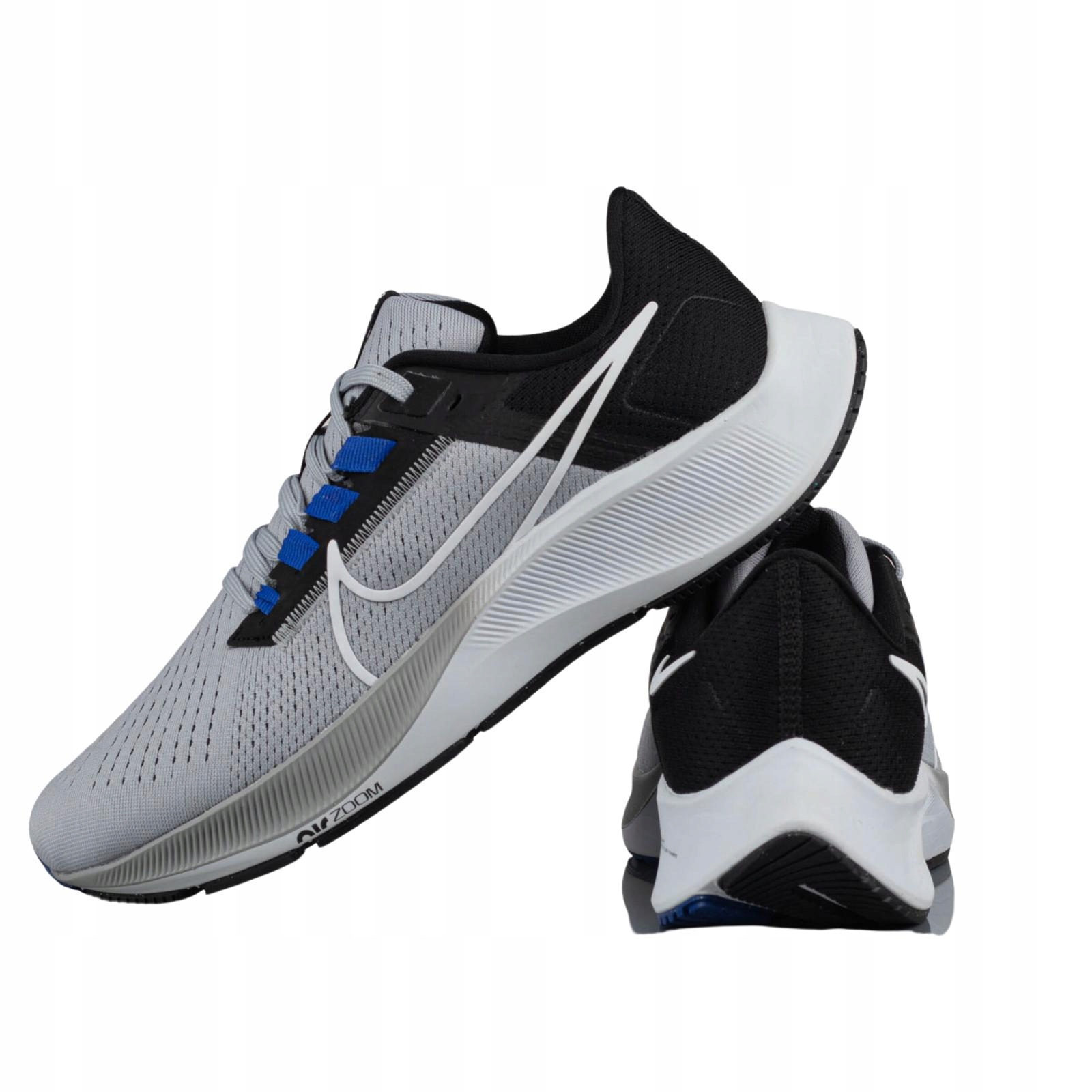 Nike AIR ZOOM PEGASUS 38 férfi futócipő 42-es méretű szürke