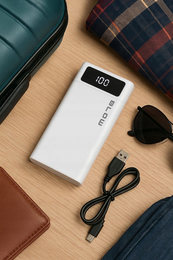 POWERBANK 20000 mAh 22,5W POWER BANK QC PD USB-C SZYBKI BEZPIECZNY POJEMNY