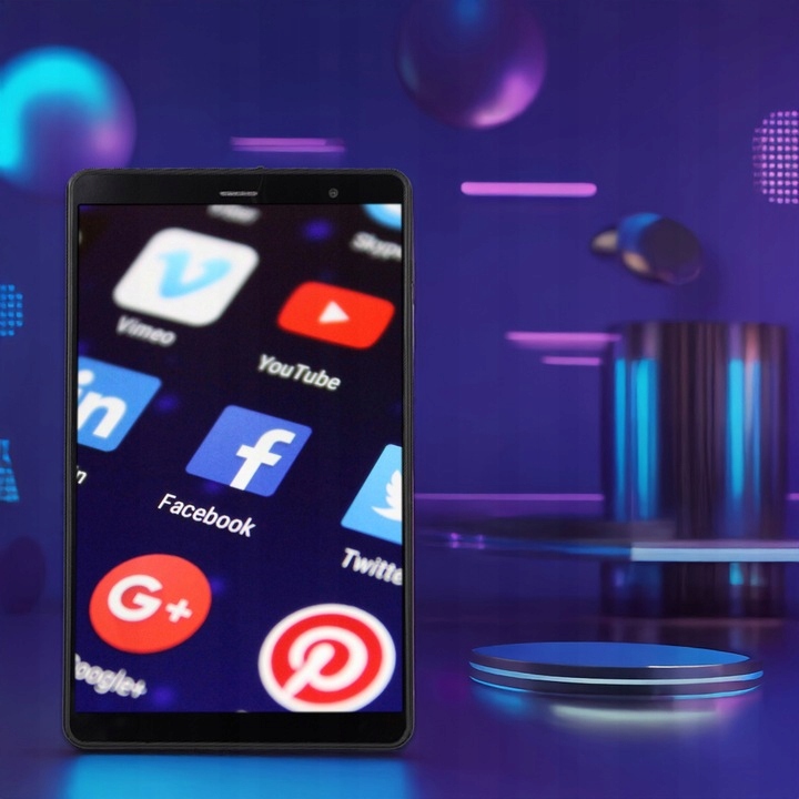 TABLET ANDROID 8" LTE 3/32GB 4000mAh WIFI GPS SIM ŁADOWARKA CZARNY