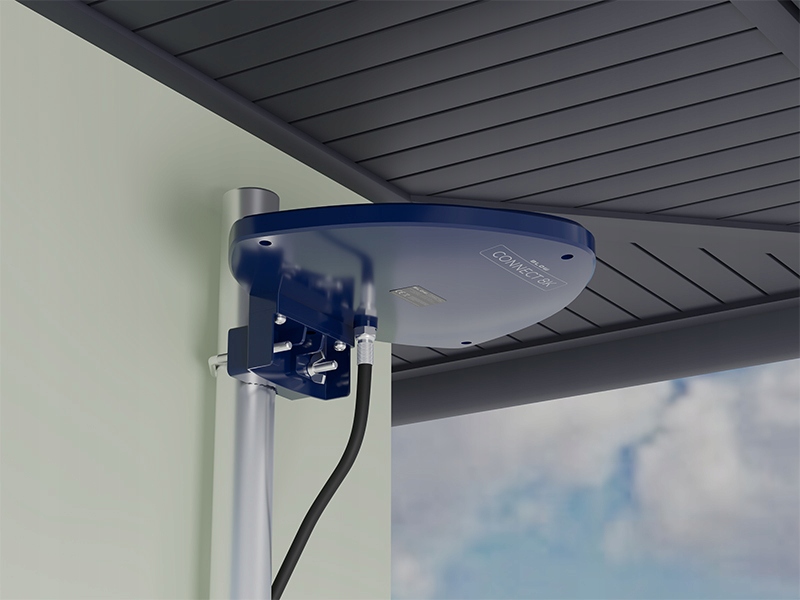 ANTENA ZEWNĘTRZNA AKTYWNA DVB-T2 FULL HD TV 4K 8K FILTR GSM UHF ZASILACZ 1M