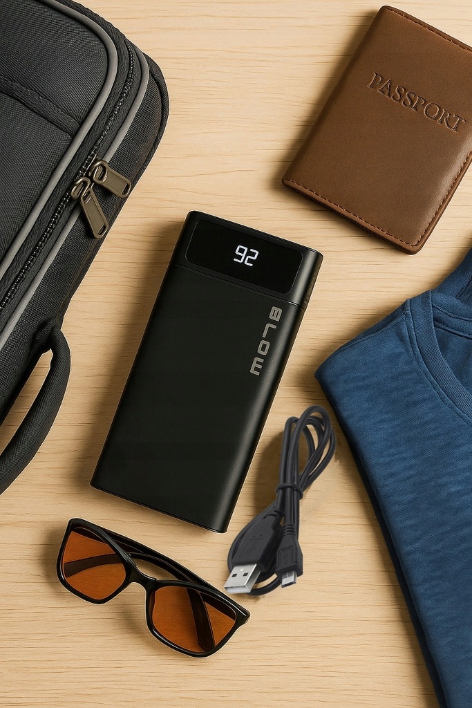 POWERBANK 20000 mAh 22,5W POWER BANK QC PD USB-C SZYBKI BEZPIECZNY POJEMNY