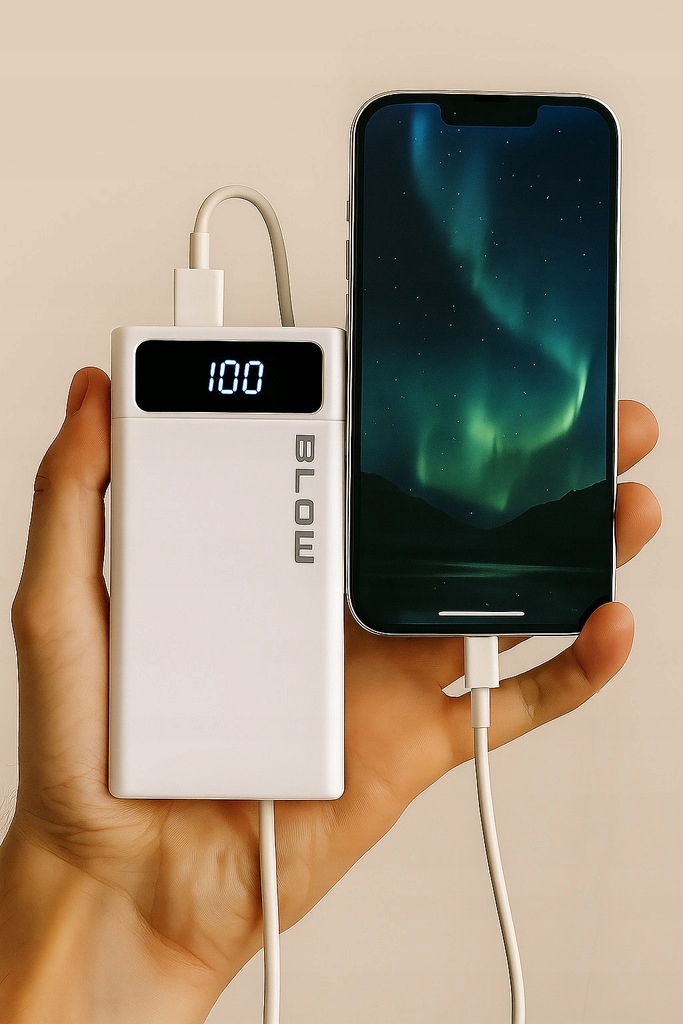 POWERBANK 20000 mAh 22,5W POWER BANK QC PD USB-C SZYBKI BEZPIECZNY POJEMNY