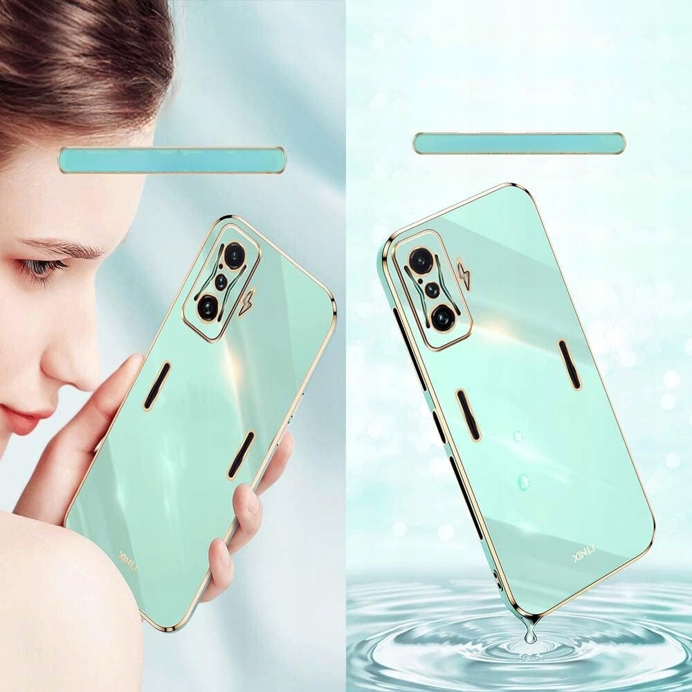 QIYIN Case do Xiaomi Poco F4 GT - Stylowa Ochrona w Niebieskim Kolorze