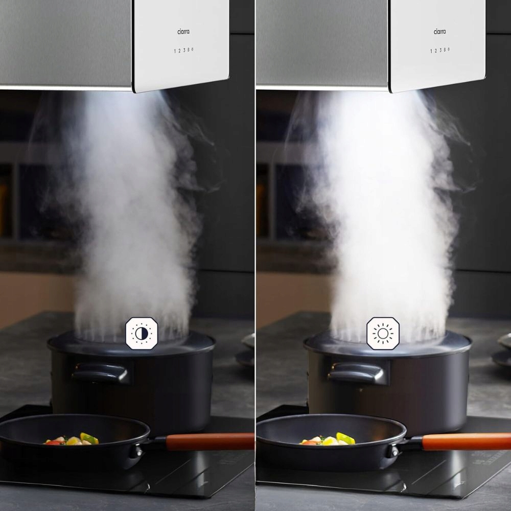 Okap sufitowy Ciarra CBCS4850 48 cm 700m³/h WiFi & Touch Control