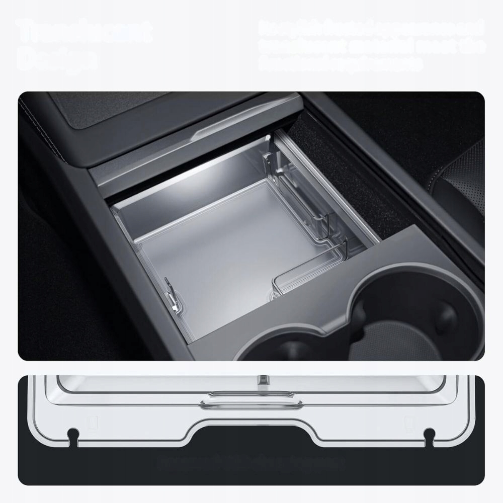 Organizer do konsoli centralnej do Tesli Model 3 2024