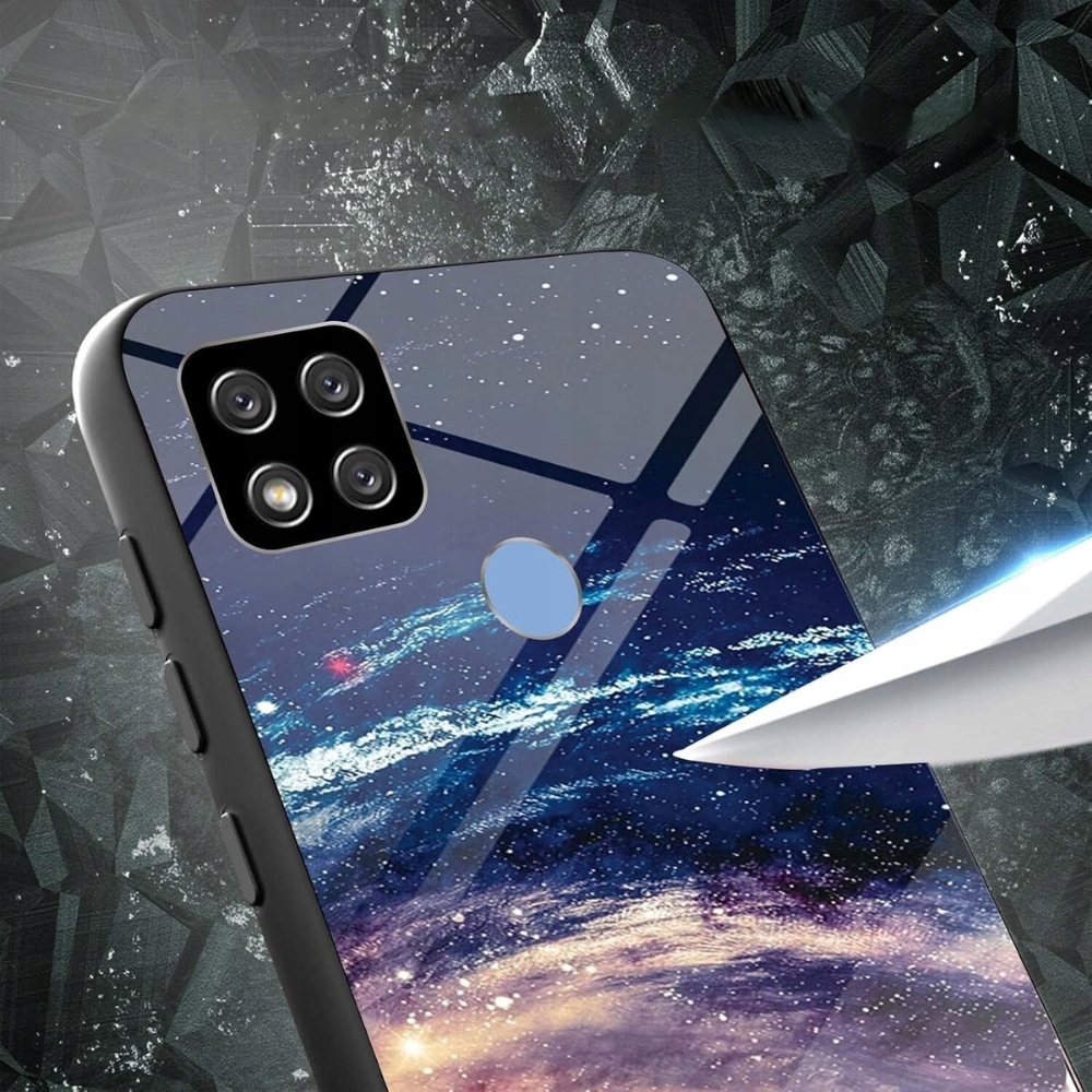 QIYIN Etui do Xiaomi Redmi 10A/9C/9C NFC, Gradient Księżyc