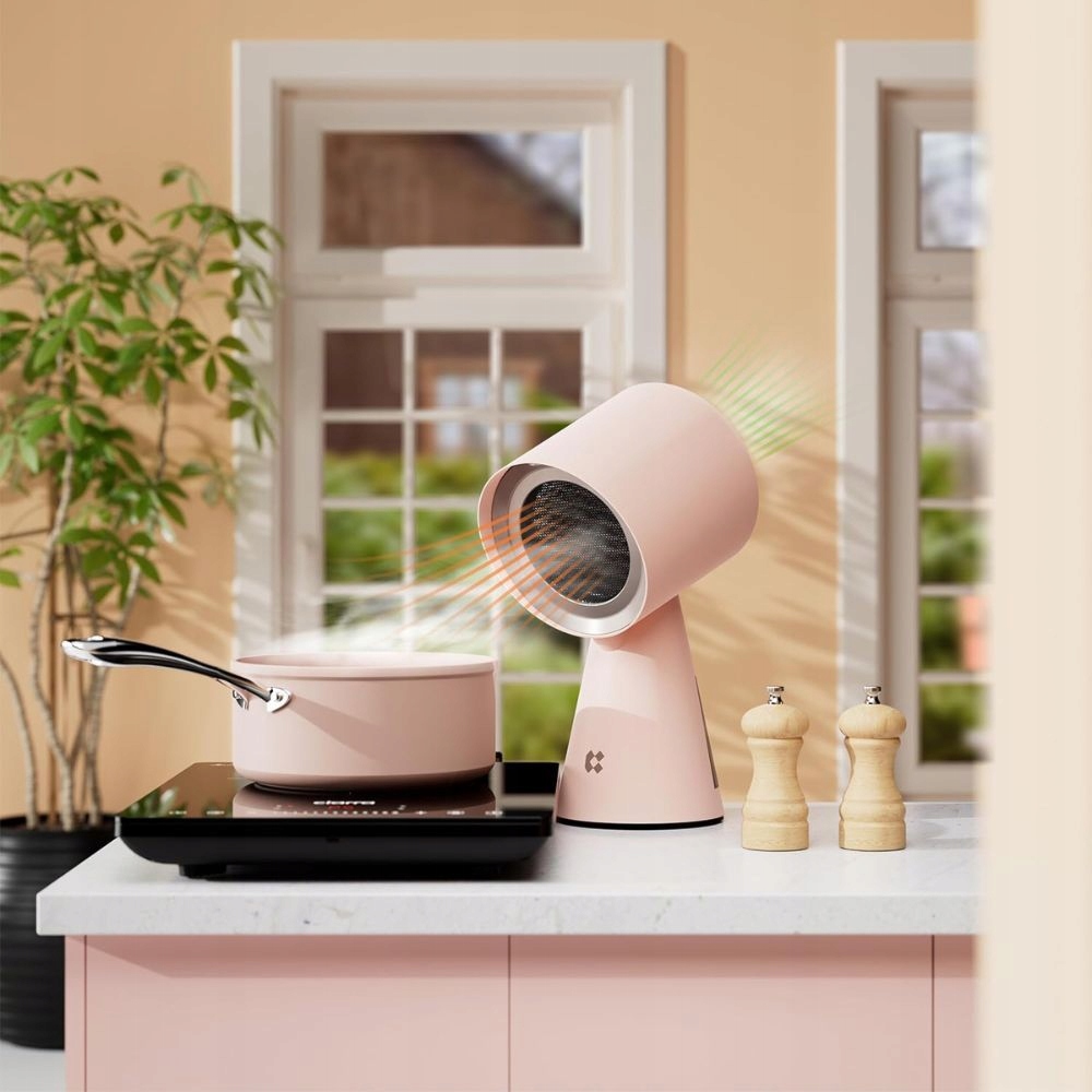 Przenośny okap kuchenny CIARRA CBPHP01, mini okap różowy