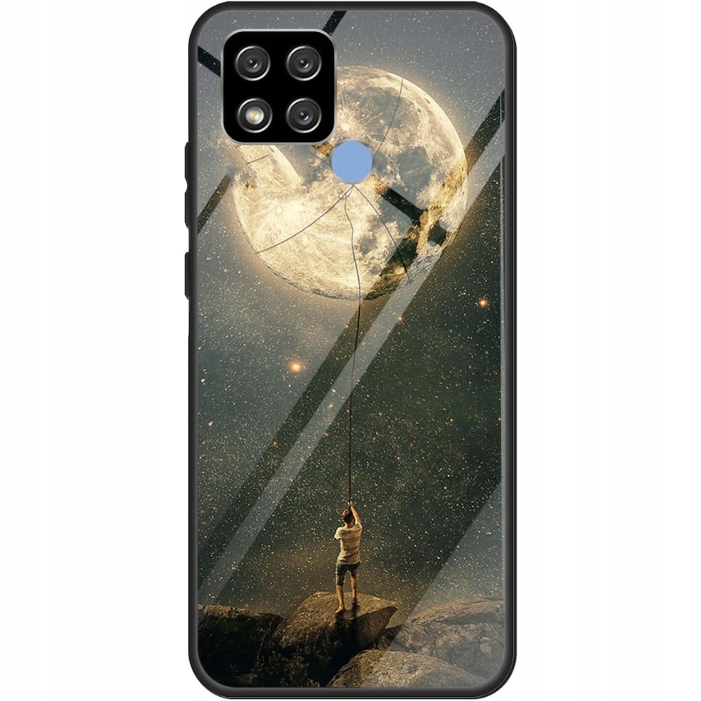 QIYIN Etui do Xiaomi Redmi 10A/9C/9C NFC, Gradient Księżyc