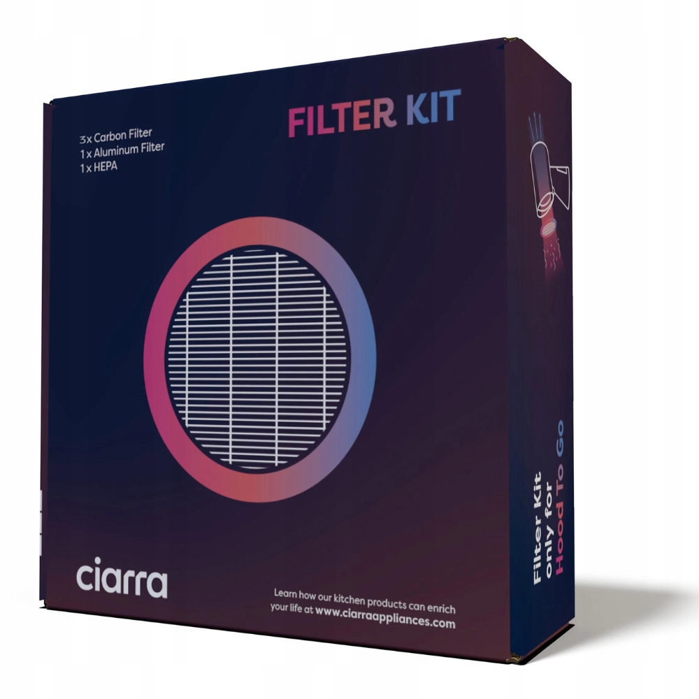 CIARRA CBCF008S oryginalny zestaw filtrów CBPHB01 CBPHW01 CBPHP01 CBPHL01