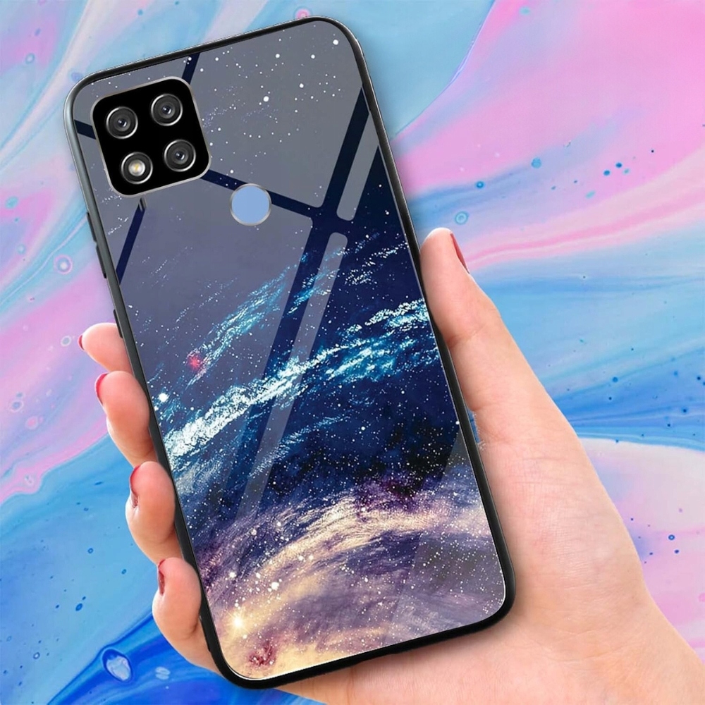 QIYIN Etui do Xiaomi Redmi 10A/9C/9C NFC, Gradient Księżyc