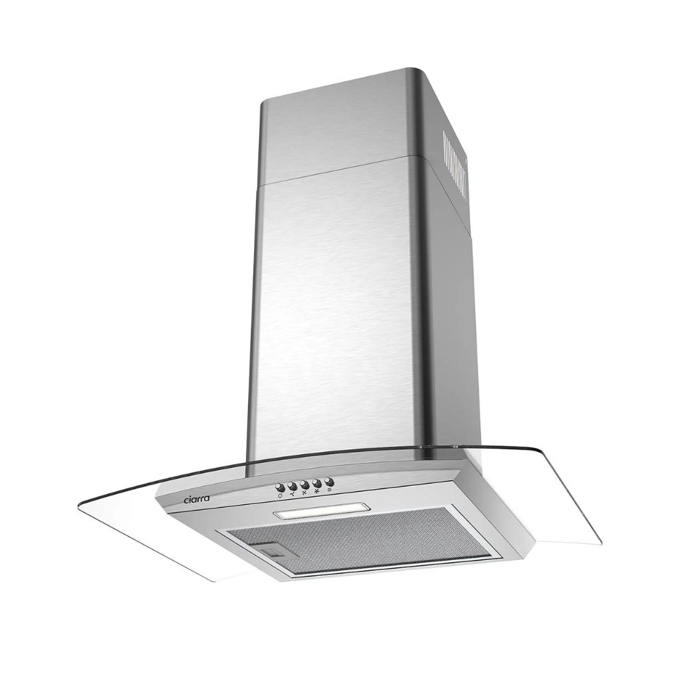 Okap ścienny Ciarra 60 cm 650m³/h CBCS6506B Srebrny