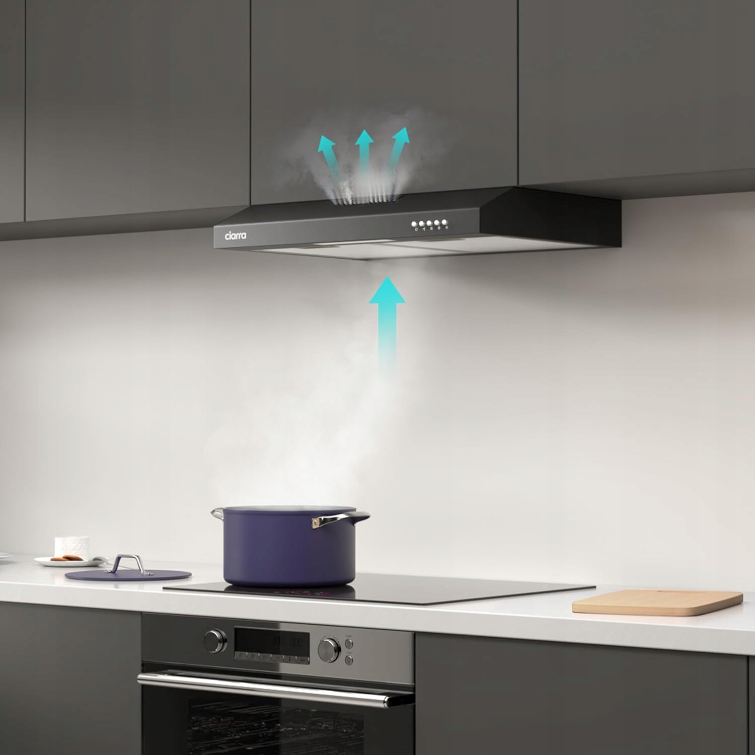 CIARRA CBCF009 Mata Filtracyjna z Węglem Aktywnym do CBCS6903D i CBCB6903