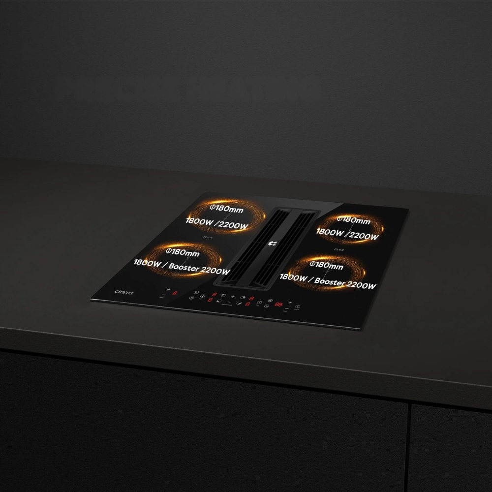 Ciarra One 59cm płyta indukcyjna z systemem oczyszczania CBBEH594BBF