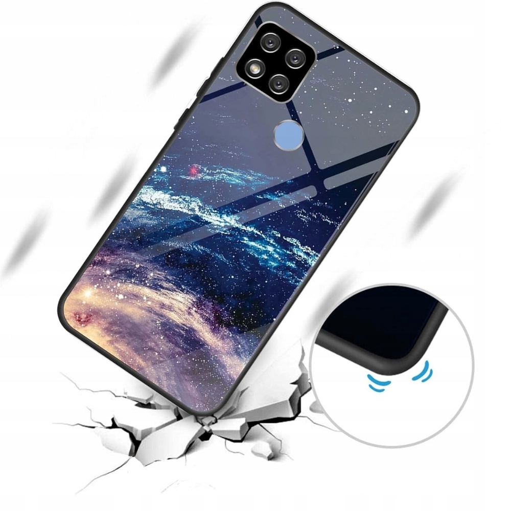 QIYIN Etui do Xiaomi Redmi 10A/9C/9C NFC, Gradient Księżyc